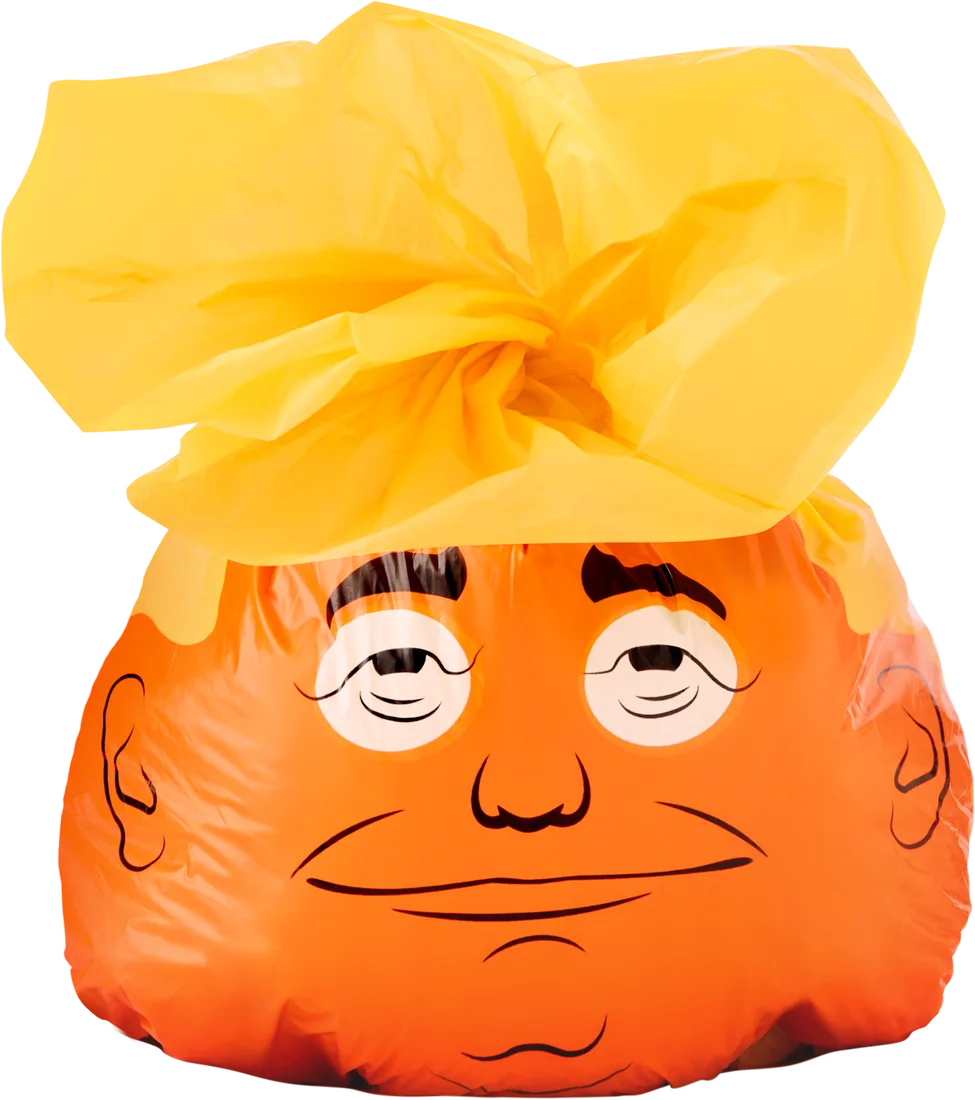 Stable Genius, face Nº 2: heavy-lidded and smug.