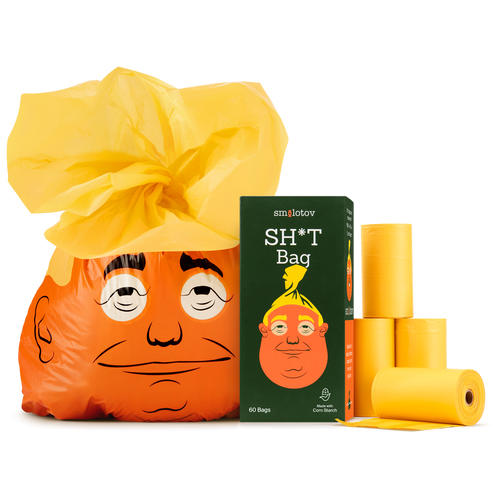 Smolotov Unscented Leakproof Dog Waste Bags