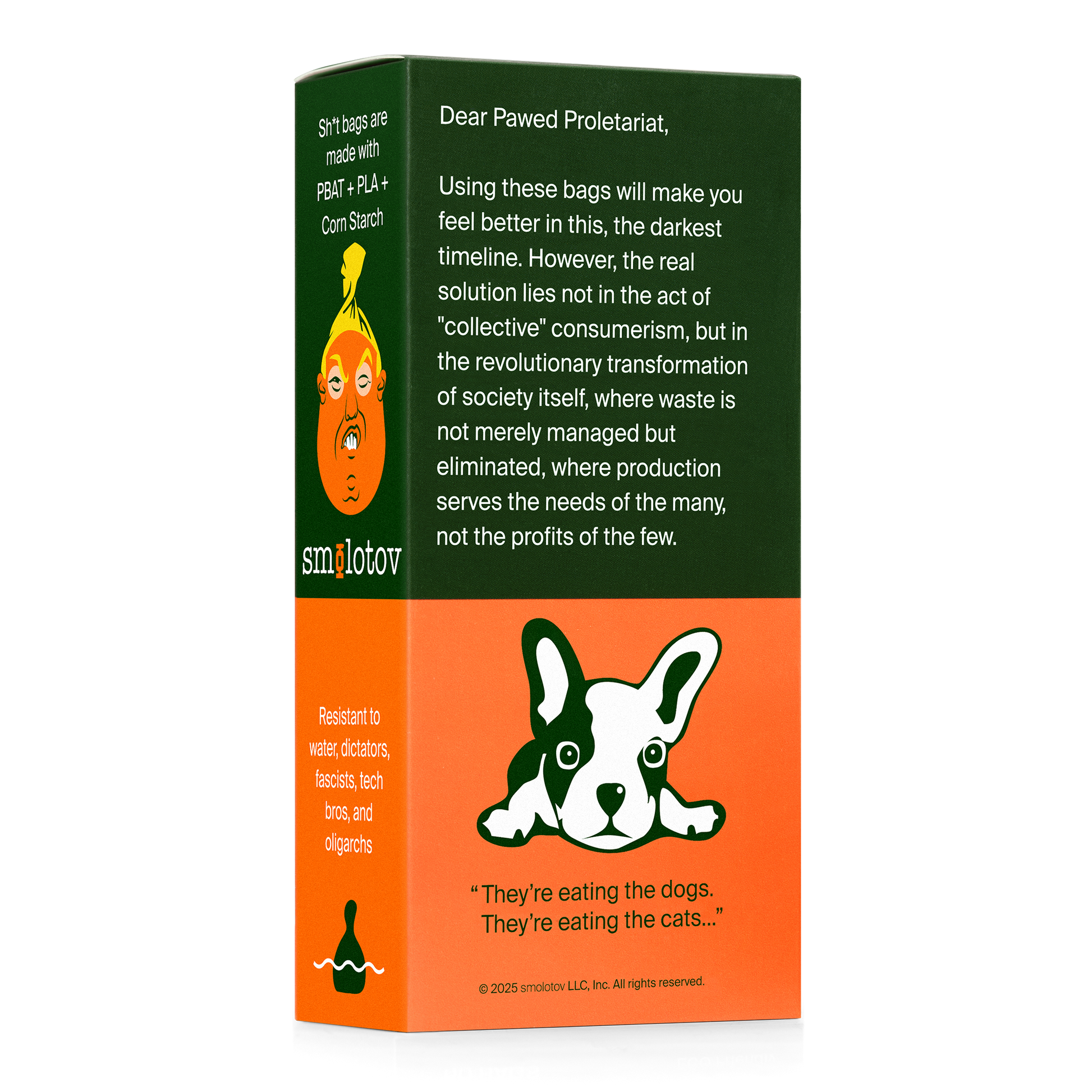 Smolotov Unscented Leakproof Dog Waste Bags